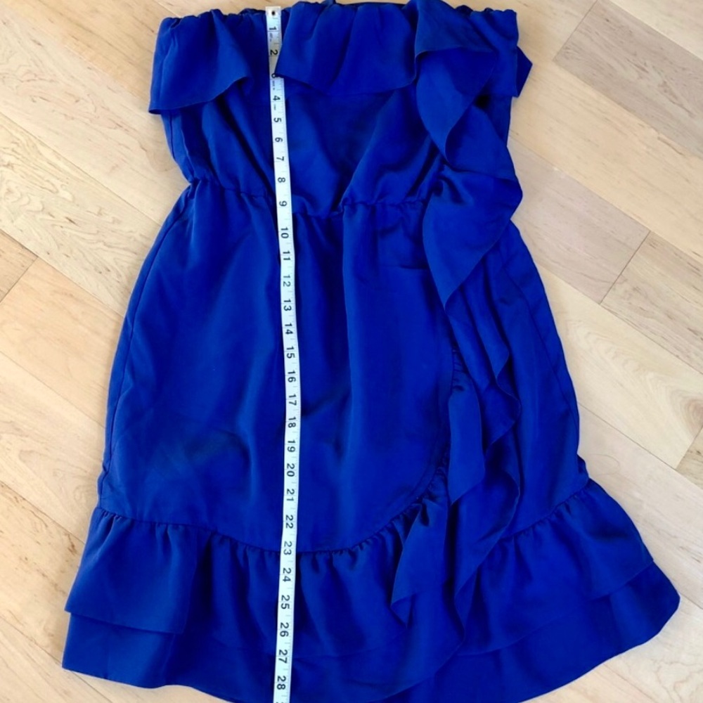 Walter Baker Strapless Ruffle Dress - Picture 4 of 7
